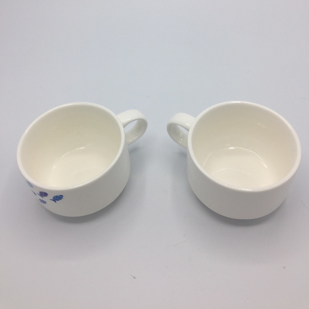 David’s Tea Stackable Fish Tea Porcelain Mugs - Picture 4 of 11